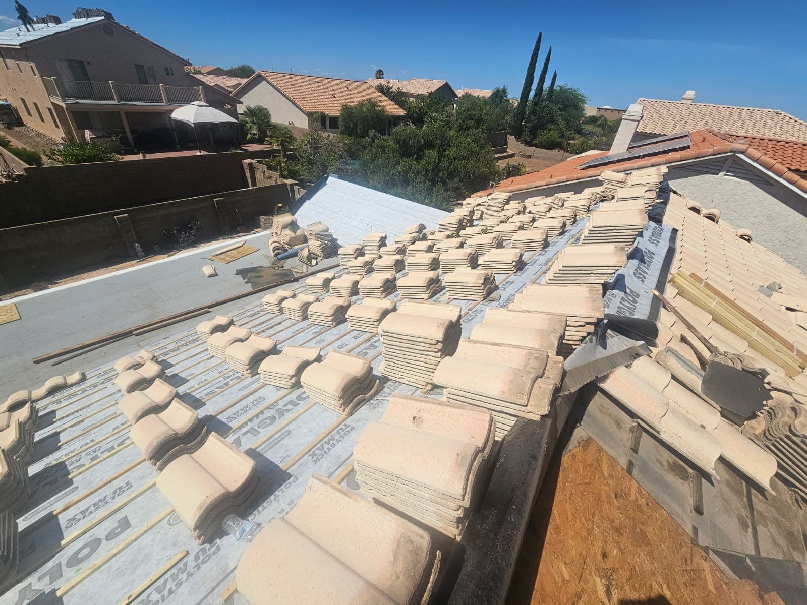 Project Polyglass Underlayment Tile Reroof Project image